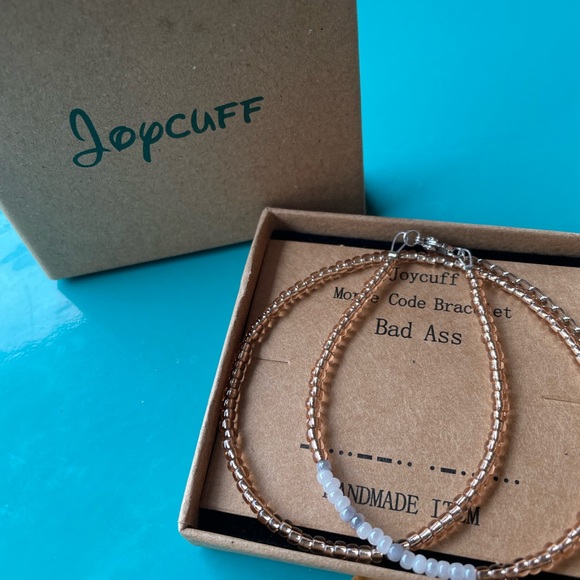 Joycuff Morse Code Bracelet - Picture 2 of 3